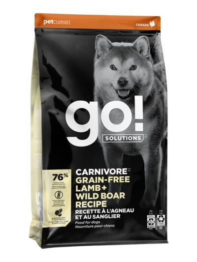 Go! Dog Carnivore Grain Free Lamb & Boar 3.5Lb