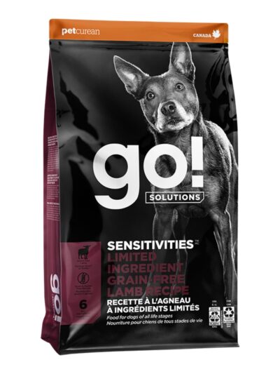 Go! Dog Sensitivities Limited Ingredient Grain Free Lamb 3.5Lb