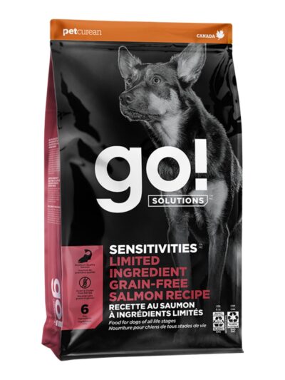 Go! Dog Sensitivities Limited Ingredient Grain Free Salmon 12Lb