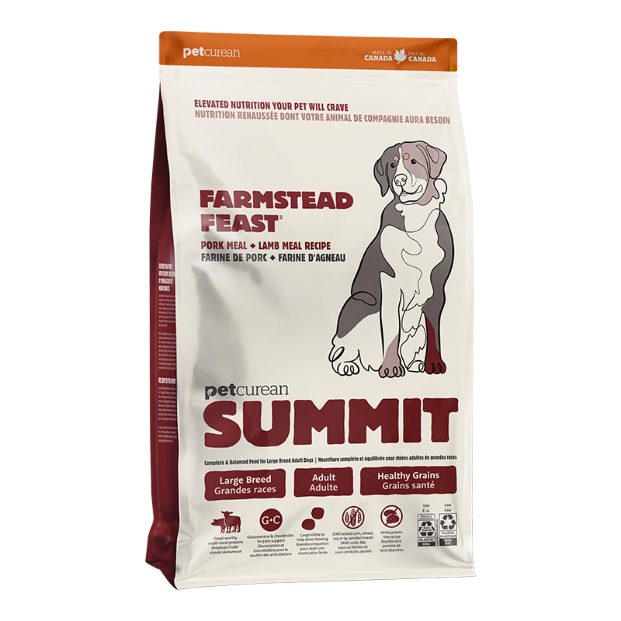 Summit Dog Farmstead Feast Large Breed 25Lb