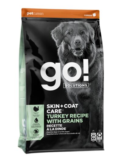 Go! Dog Skin & Coat Care Turkey With Grain 22Lb