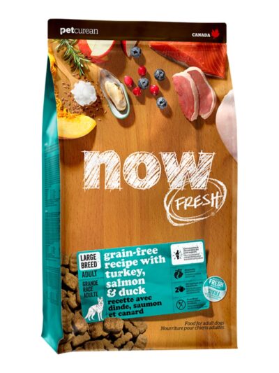 Now Fresh Dog Grain Free Adult Large Breed Turkey 25Lb