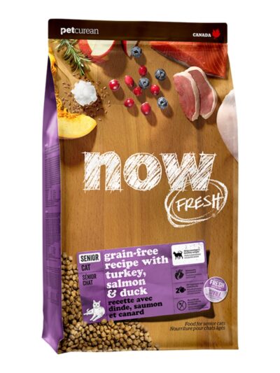Now Fresh Cat Grain Free Senior Turkey 3Lb
