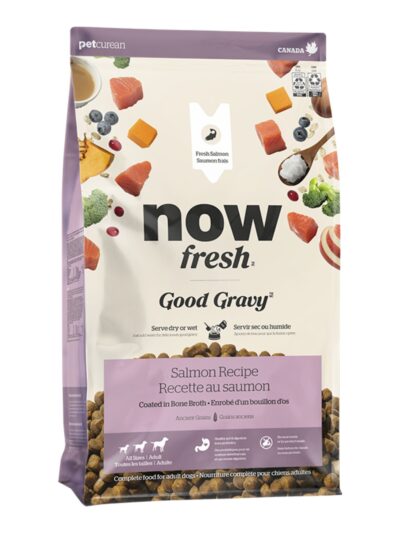 Now Fresh Dog Good Gravy Salmon With Grain 3.5Lb