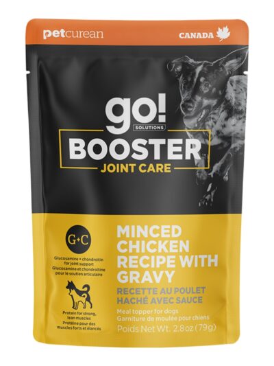 Go! Dog Booster Joint Care Minced Chicken 2.8oz. (Case of 24)