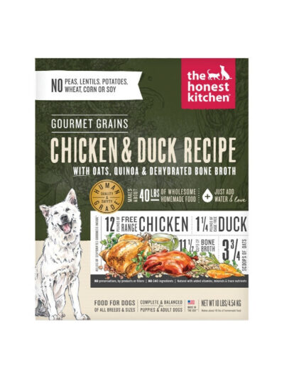 Honest Kitchen Dog Gourmet Grain Chicken And Duck 10Lbs. Box