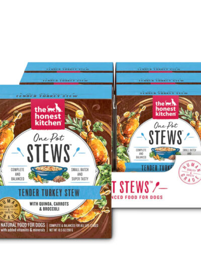 The Honest Kitchen Dog One Pot Stew Turkey and Quinoa 10.5oz. (Case of 6)