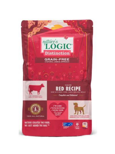 Natures Logic Dog Distinction Grain Free Red 4.4Lb