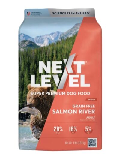 Next Level Salmon River Grain-Free Adult Dry Dog Food 4lbs