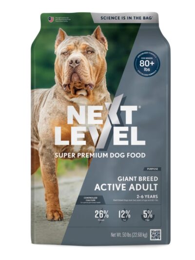 Next Level Giant Breed Active Adult Dry Dog Food 50lbs