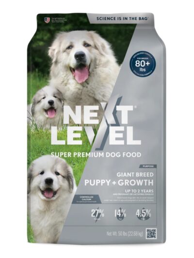 Next Level Giant Breed Puppy + Growth Dry Dog Food 50lbs