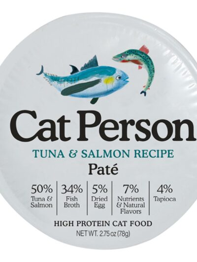 Cat Person Cat Pate Tuna & Salmon 2.75Oz 24 Pack
