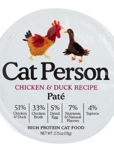 Cat Person Cat Pate Chicken & Duck 2.75Oz 24 Pack
