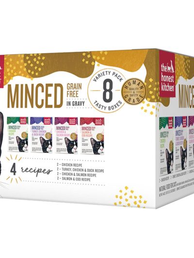 Honest Kitchen Cat Minced 5.5oz. Variety Pack (Case of 6)
