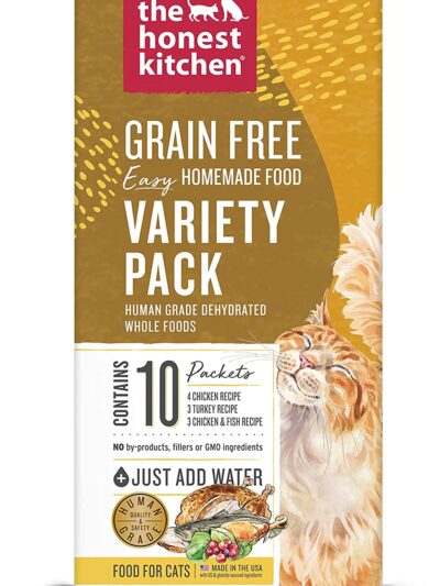 Honest Kitchen Cat Grain Free Dehydrated 1Oz Vareity Pack