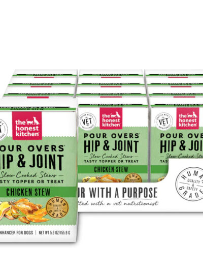 The Honest Kitchen Dog Grain Free Pour Over Joint Mobility Chicken 5.5oz. (Case of 12)