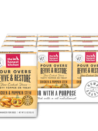 The Honest Kitchen Dog Grain Free Pour Over Revive & Recovery Chicken 5.5oz. (Case of 12)