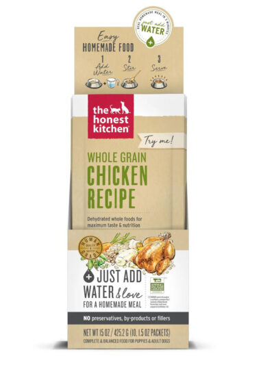 The Honest Kitchen Dog Dehydrated Chicken 1.75oz. 10 Count