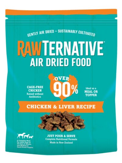 Grandma Mae's Country Naturals Rawternative Air Dried Dog Food Chicken & Liver 5lb