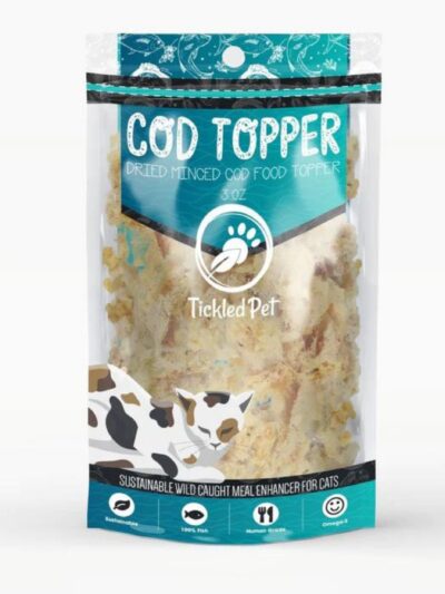 Tickled Pet Cat 3oz. Cod Topper