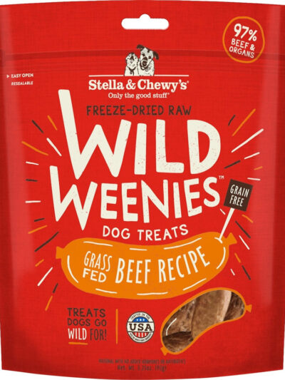 Stella And Chewys Dog Freeze Dried Weenie Beef 3.25 oz.