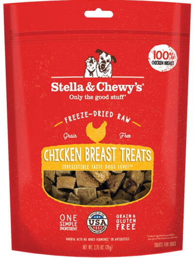 Stella And Chewys Dog Freeze-Dried Treat Chicken Breast 2.75oz.