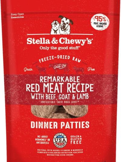 Stella and Chewys Dog Freeze Dried Dinner Red Meat 5.5 oz.