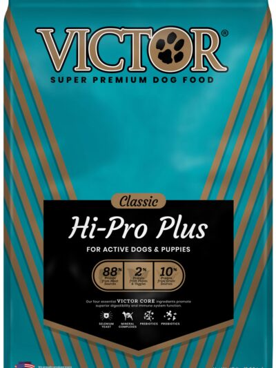 Victor Super Premium Dog Food Classic Hi-Pro Plus Dry Dog Food Beef 15lb