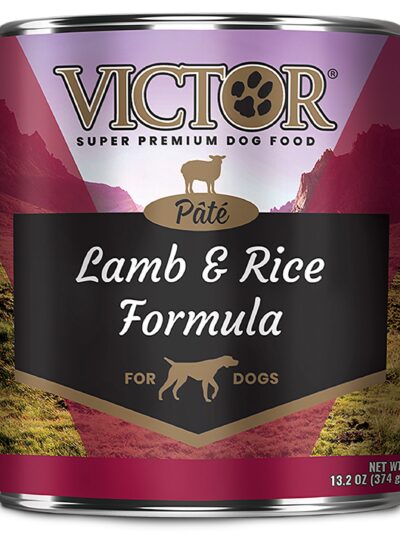 Victor Super Premium Dog Food Wet Dog Food Lamb & Rice Pate 13.2oz