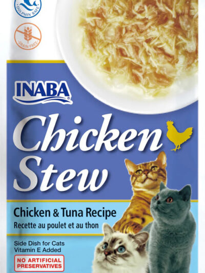 Inaba Cat Stew Chicken Tuna 1.04oz (6 Count)