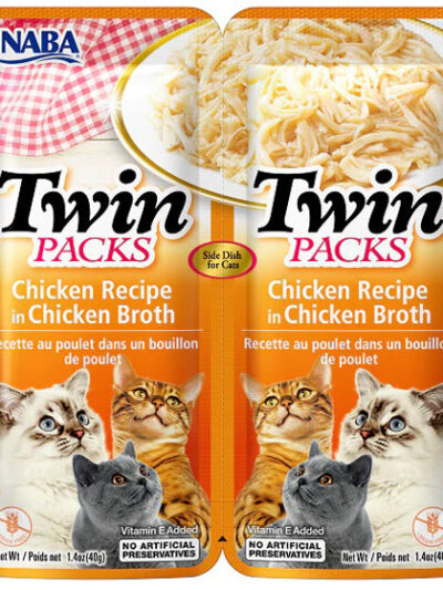 Inaba Cat Twin Pack Chicken in Chicken Broth 2.08oz. (6 Count)