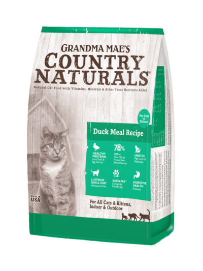 Grandma Mae's Country Naturals Dry Cat & Kitten Food Duck 6lb