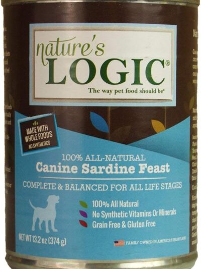 Natures Logic Dog Sardine 13.2oz. (Case of 12)