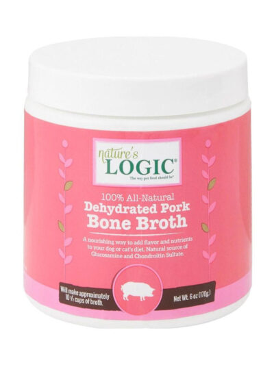 Natures Logic Dog Dehydrated Pork Bone Broth 6oz.