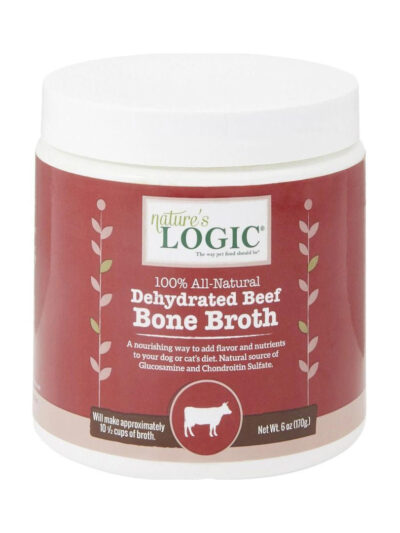 Natures Logic Dog Dehydrated Beef Bone Broth 6oz.