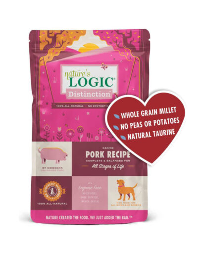 Natures Logic Dog Distinction Pork 12Lb