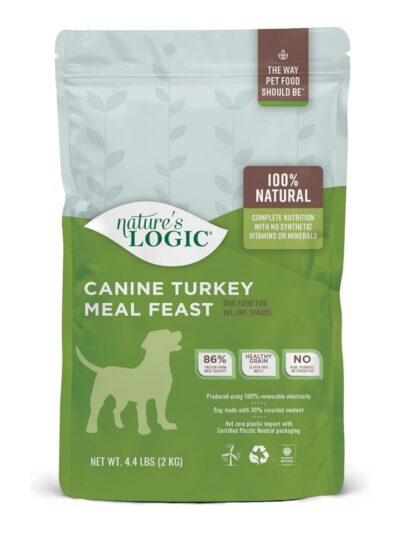 Natures Logic Dog Turkey 4.4Lb
