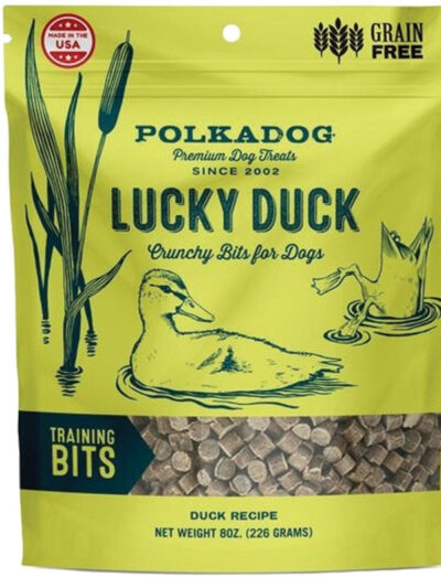 Polka Dog Bakery Dog Lucky Duck Bites 8oz.