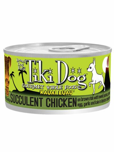 Tiki Pets Dog Kauai Chicken And Prawn 2.8oz. (Case of 12)
