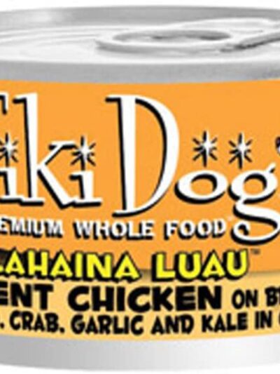 Tiki Pets Dog Lahaina Chicken And Crab 2.8oz. (Case of 12)