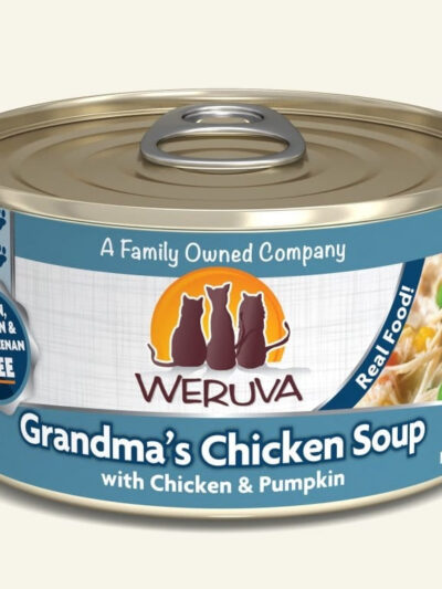 Weruva Cat Grandmas Chicken Soup with Chicken and Pumpkin 3oz. (Case of 24)