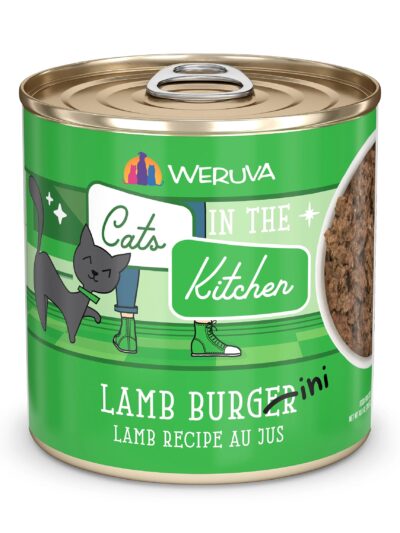 Cats in the Kitchen Lamb Burger-ini Lamb Recipe 10oz. (Case of 12)