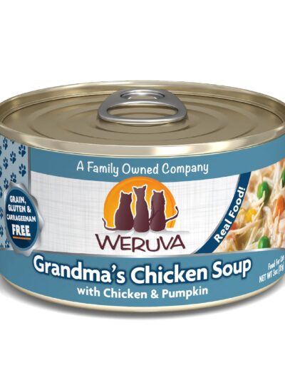 Weruva Cat Grandmas Chicken Soup with Chicken and Pumpkin 5.5oz. (Case of 24)