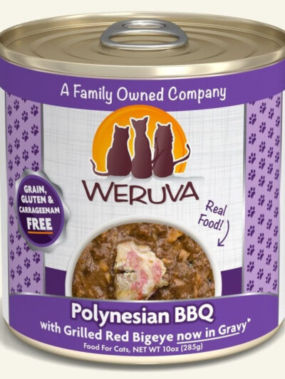 Weruva Cat Polynesian BBQ with Grilled Red Bigeye in Gravy 10oz. (Case of 12)