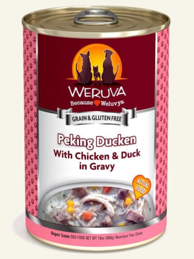 Weruva Dog Peking Ducken With Chicken And Duck In Gravy 14oz. (Case of 12)