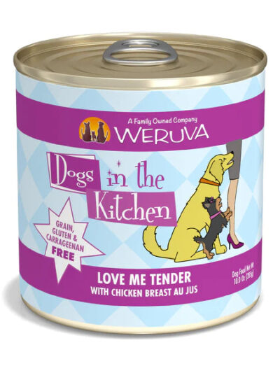 Dogs In The Kitchen Love Me Tender With Chicken Breast Au Jus 10oz. (Case of 12)