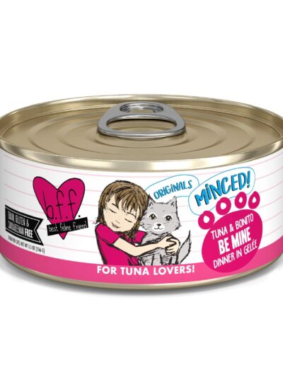 BFF Cat Tuna and Bonito Be Mine Dinner in Gele 5.5oz. (Case of 24)