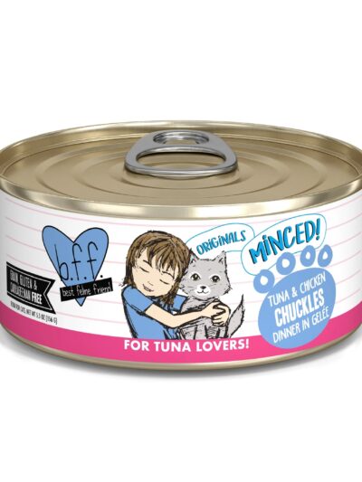 BFF Cat Tuna and Chicken Chuckles Dinner in Gele 5.5oz. (Case of 24)