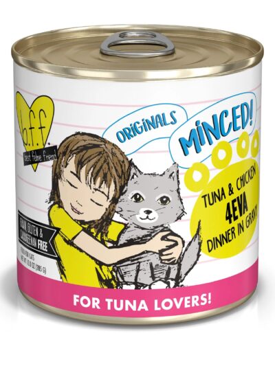 BFF Cat Tuna and Chicken 4Eva Dinner in Gravy 10oz. (Case of 12)