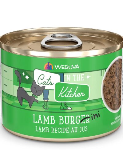 Cats in the Kitchen Lamb Burger-ini Lamb Recipe 6oz. (Case of 24)